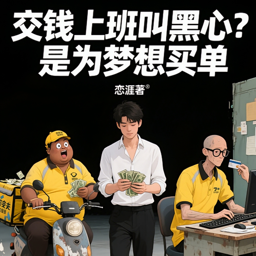 交钱上班叫黑心？是为梦想买单！